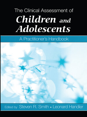 cover image of The Clinical Assessment of Children and Adolescents